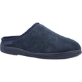 Hush Puppies Ashton Suede Men's Navy Slippers