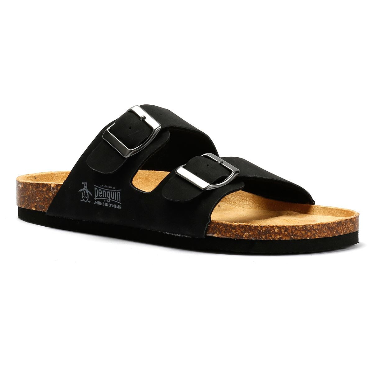 Penguin Port 2 Women's Black Sandals