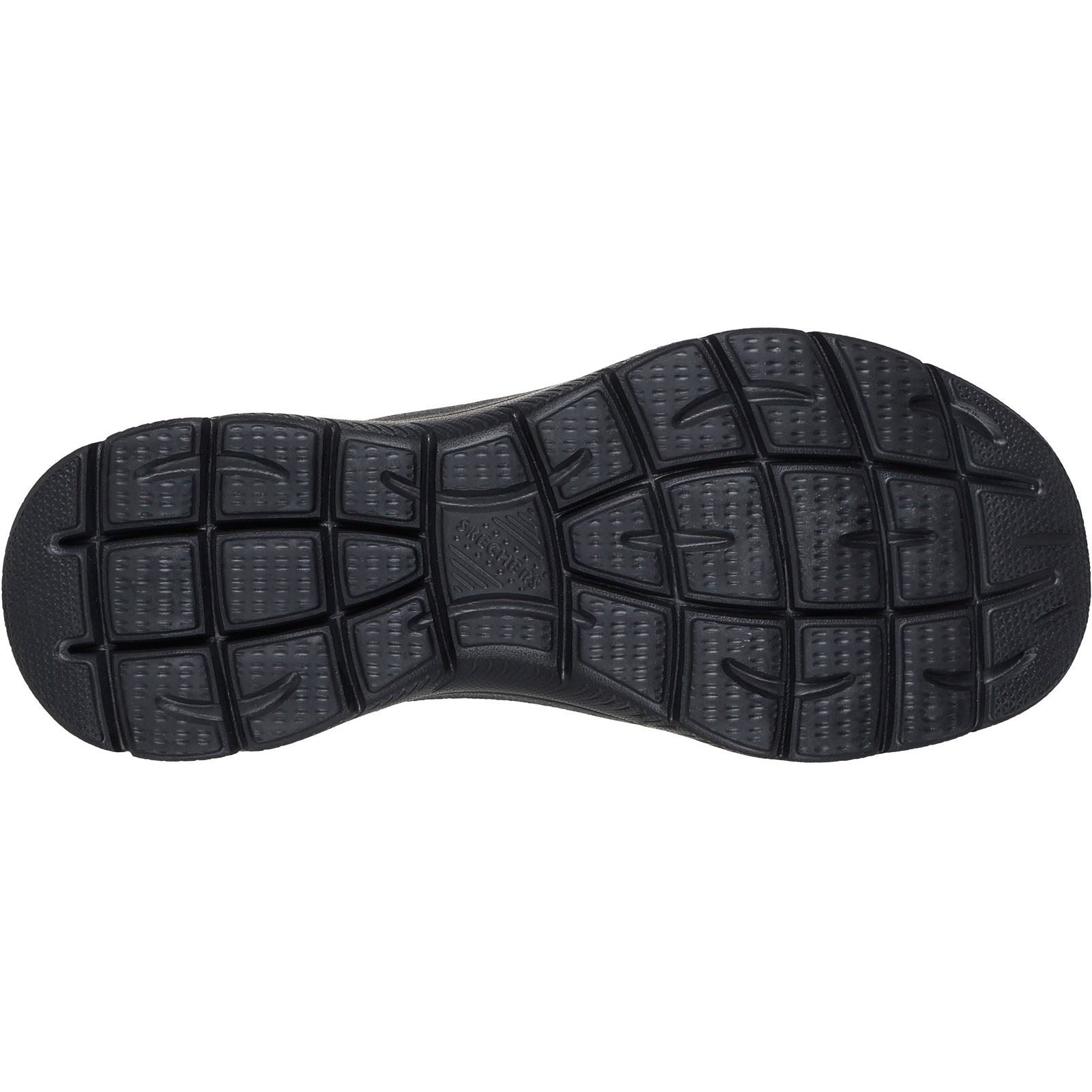 Skechers Summits Classy Night Textile Women's Black/Rose Gold Trainers