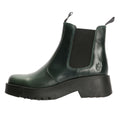 Fly London Medi Leather Women's Petrol Boots