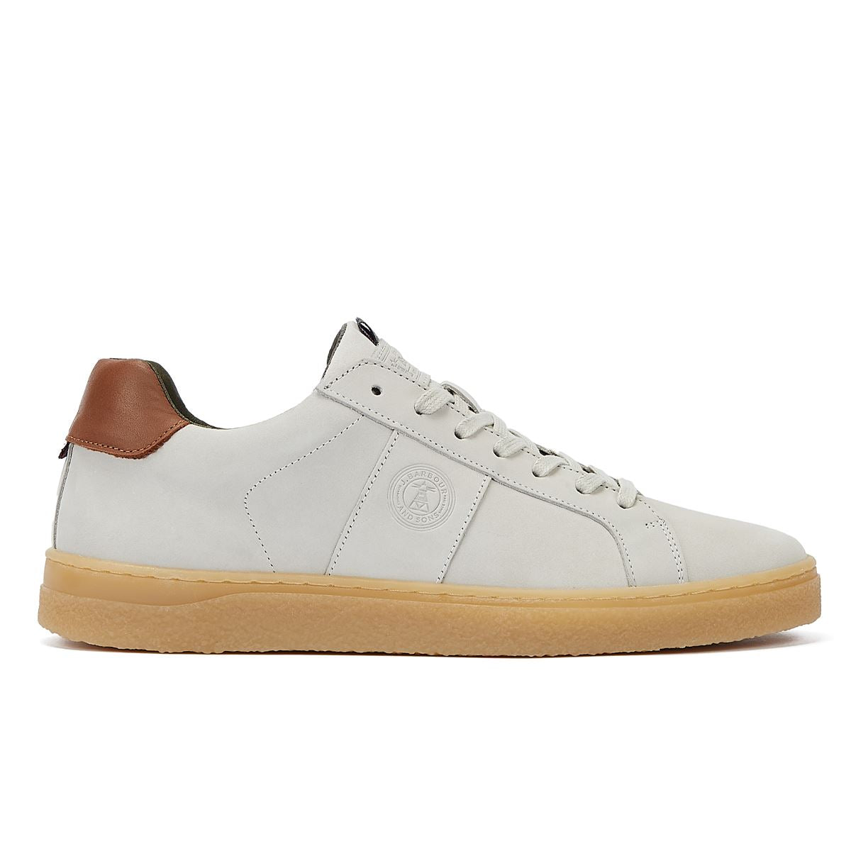 Barbour Reflect Men's White Trainers