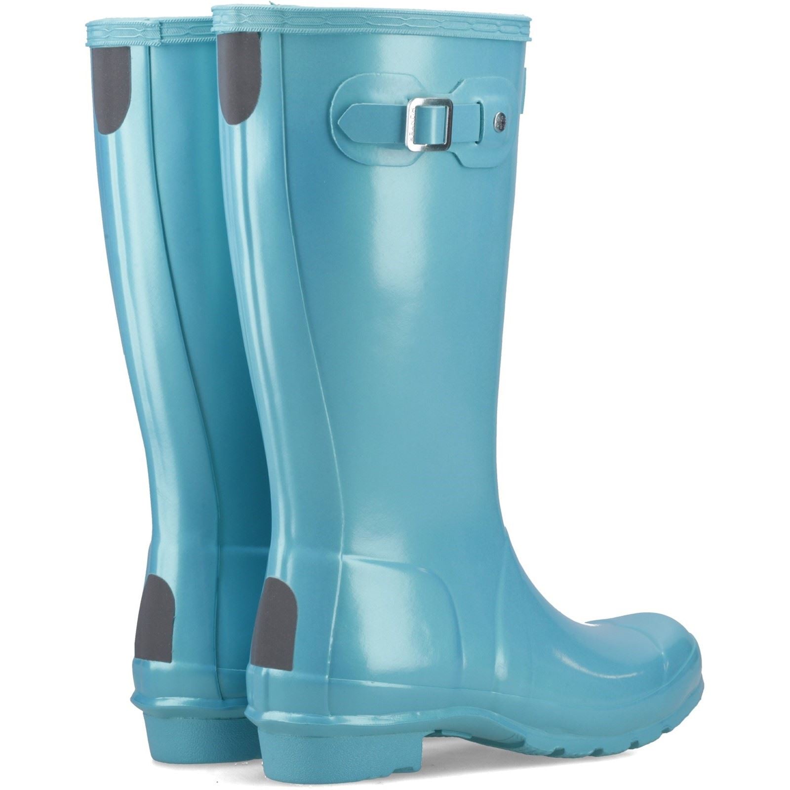 Hunter Original Nebula Rubber Pool Blue Wellington Boots