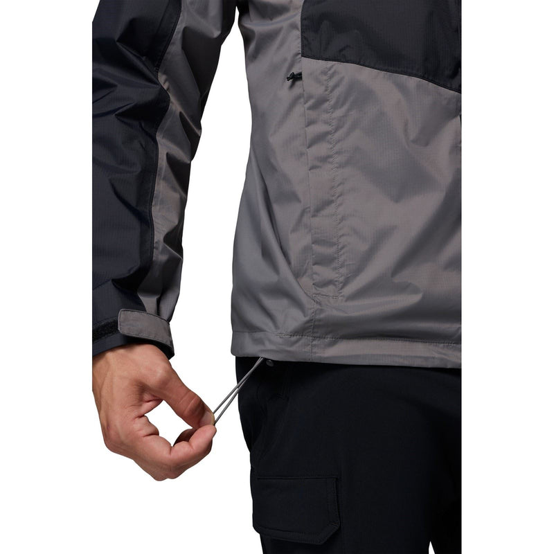 Columbia Pouring Adventure III Jacket Men's Black Rain Jacket