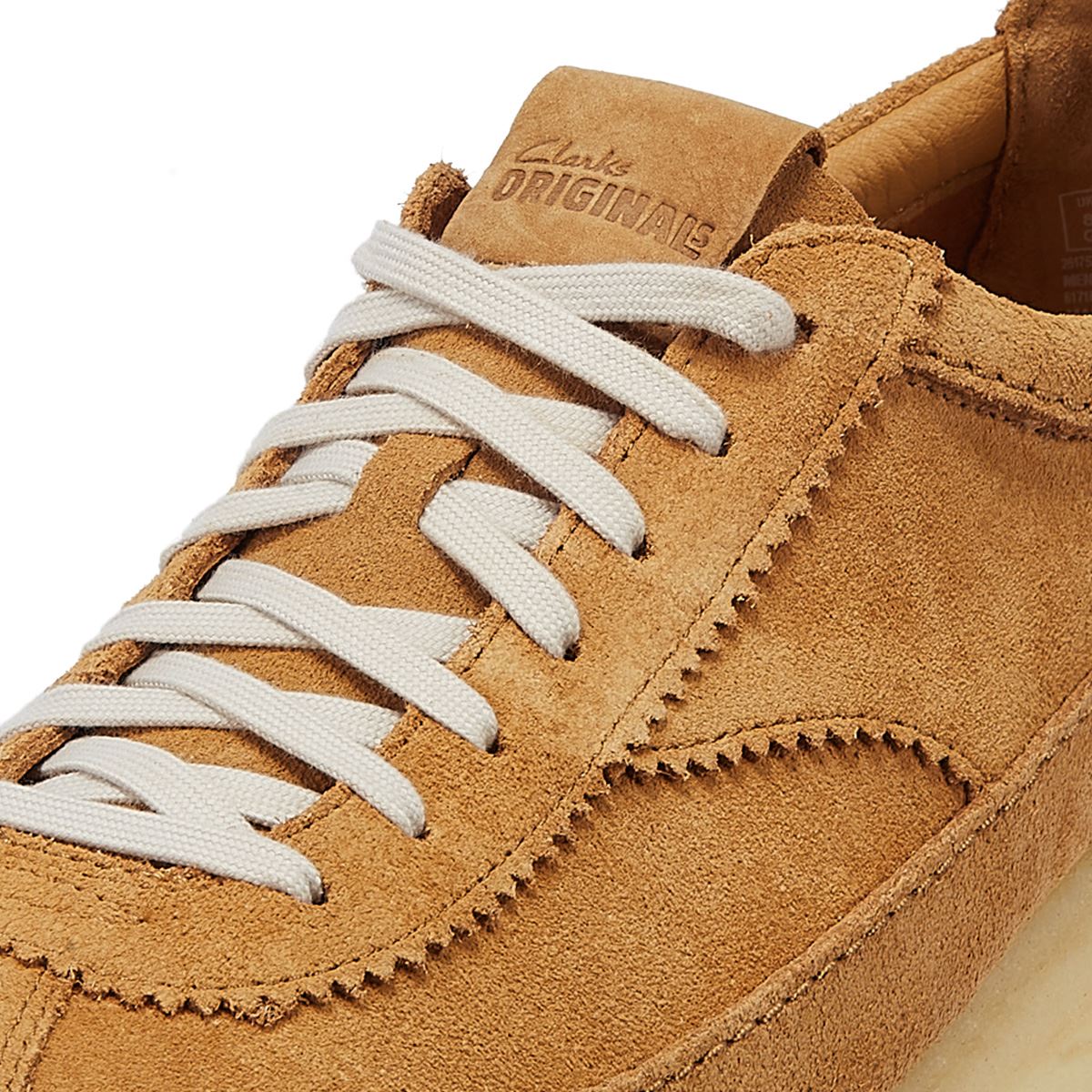 Clarks Originals Wallabee Tor Suede Men's Tan Lace-Up Shoes