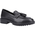Hush Puppies Abigail Senior Leather Girls's Black Loafers