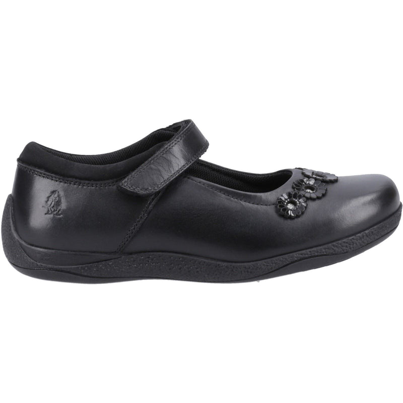 Hush Puppies Christina Junior Leather Girls's Black Shoes