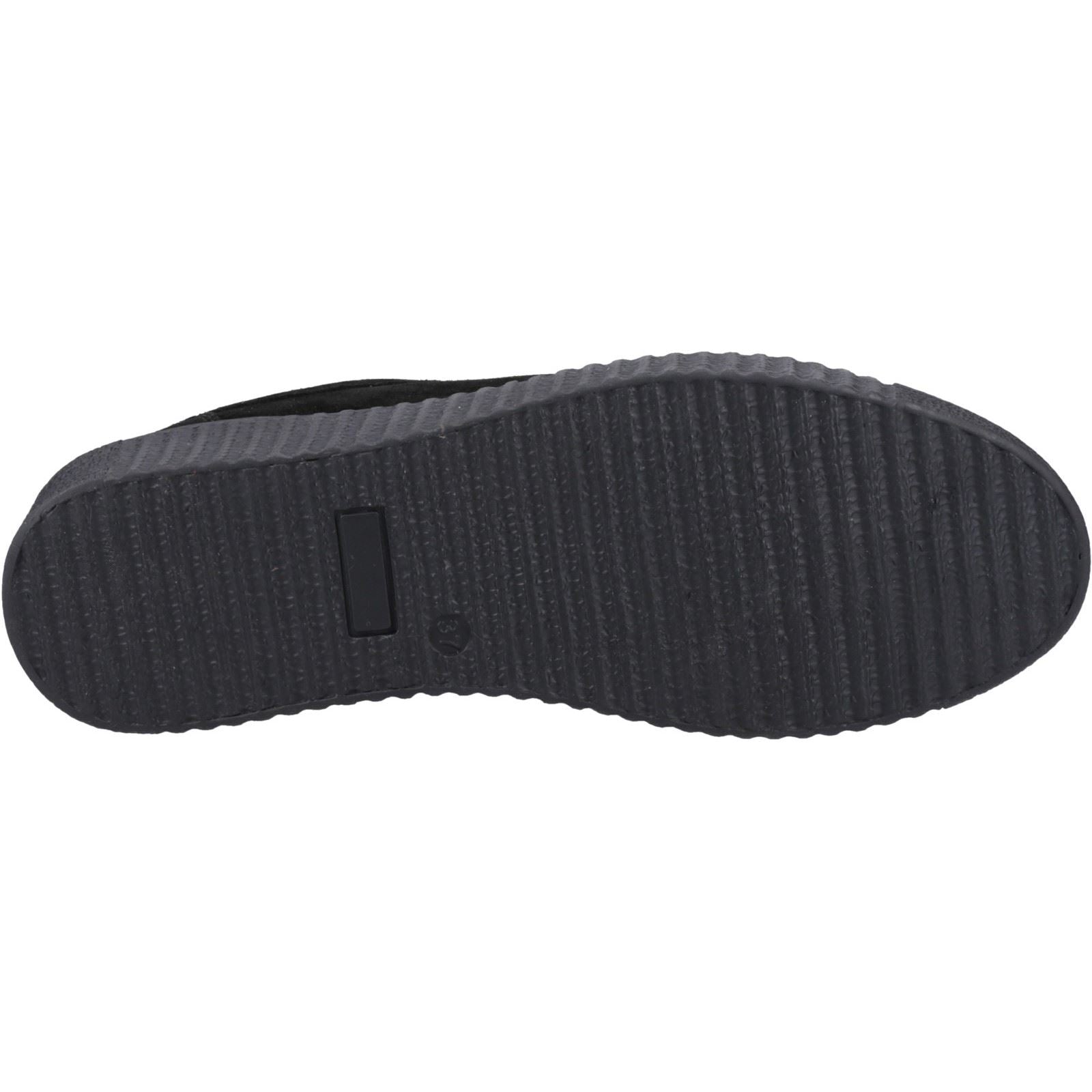 Hush Puppies Tamsin Suede Women's Black Trainers