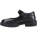 Hush Puppies Astrid Bow Leather Girls's Black Shoes