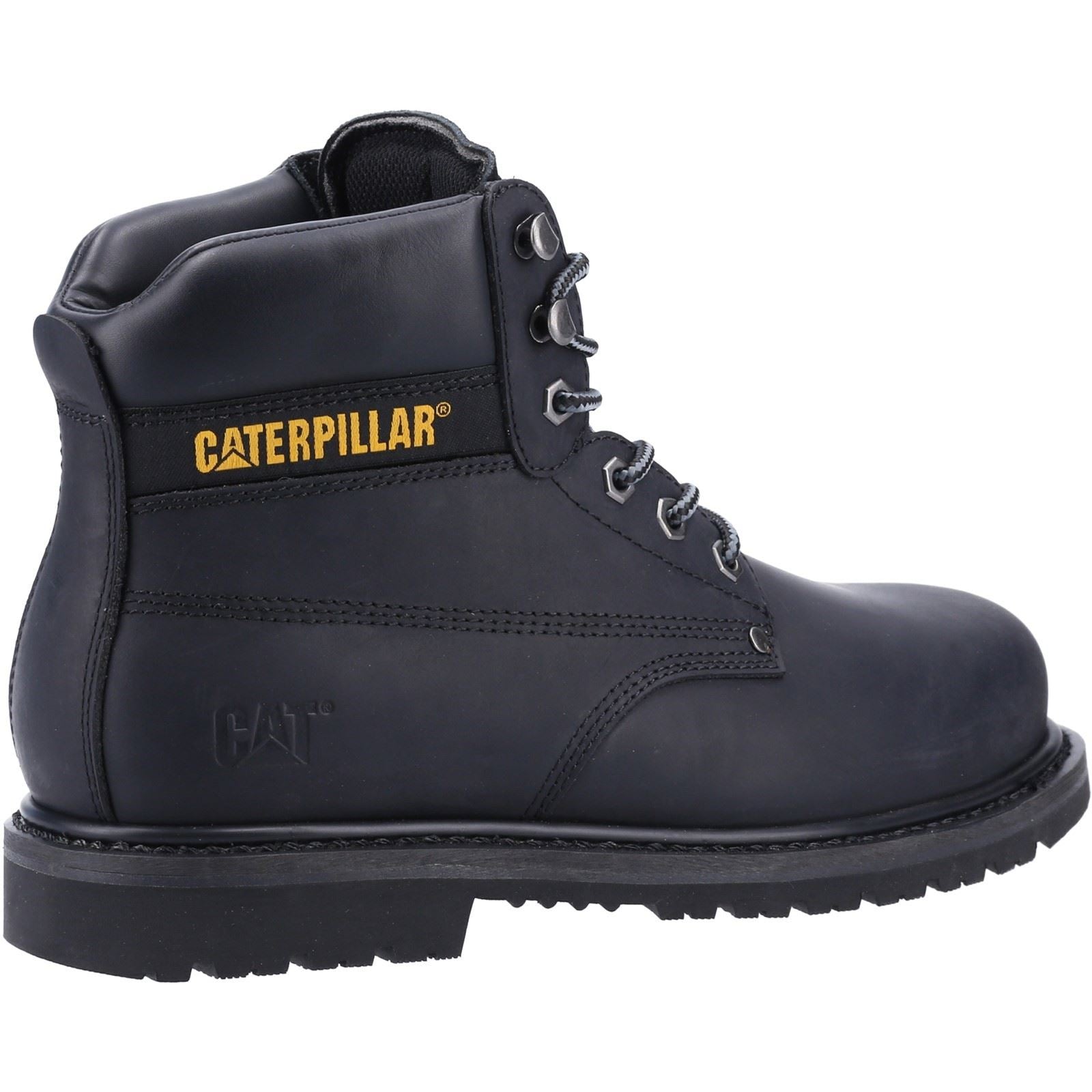 Caterpillar Powerplant S3 Nubuck Black Safety Boots