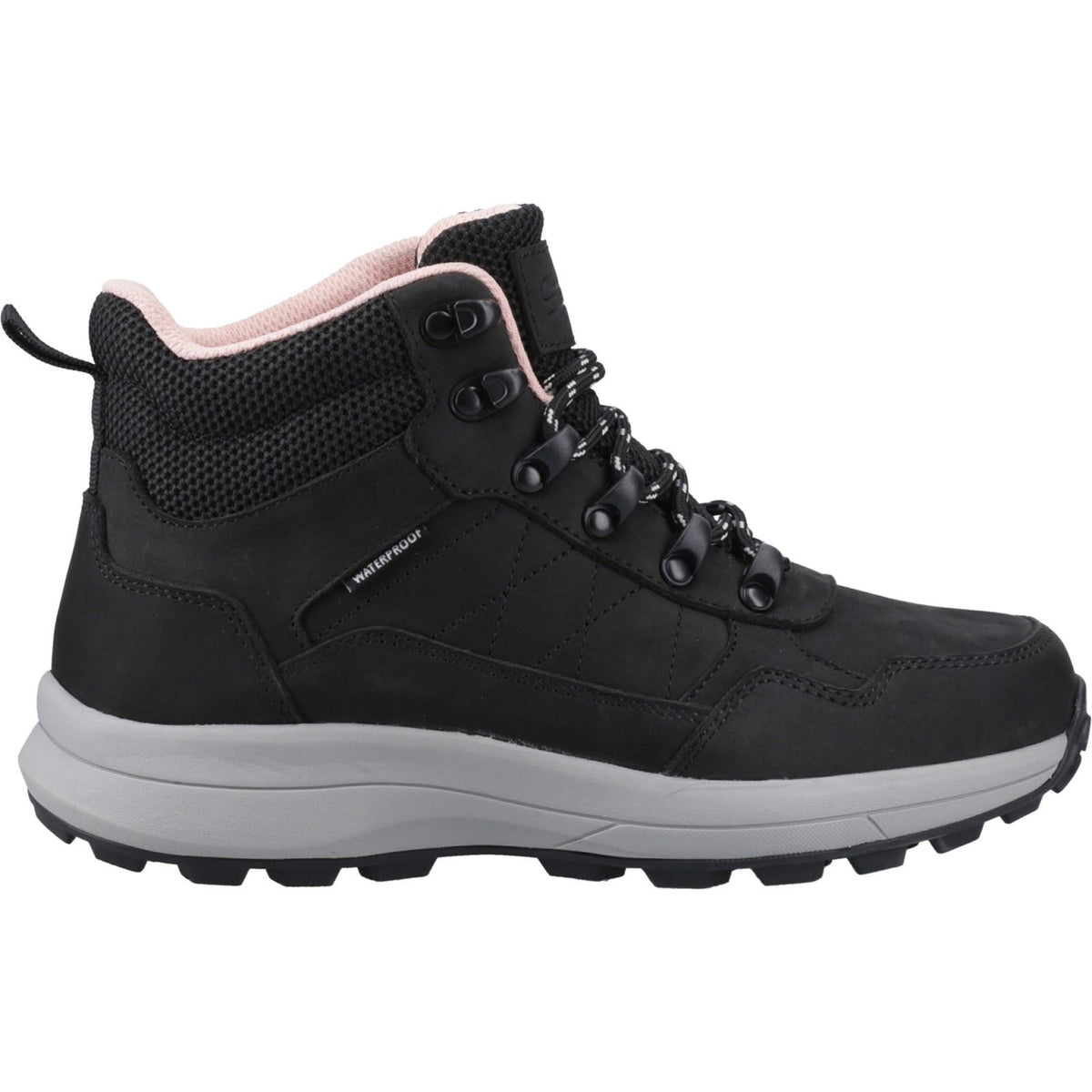 Cotswold Oddington Nubuck Women's Black Hiking Boots