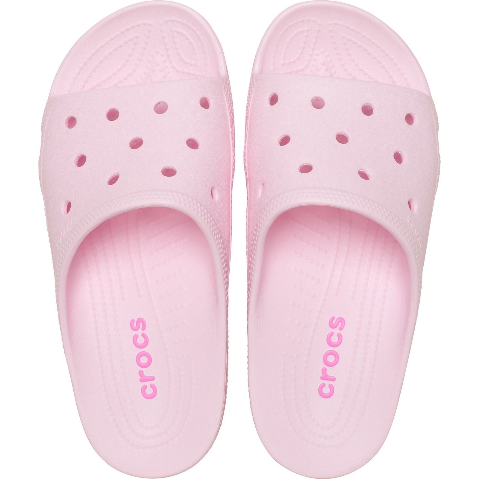 Crocs Classic Slide Thermoplastic Women's Pink Milk Slides