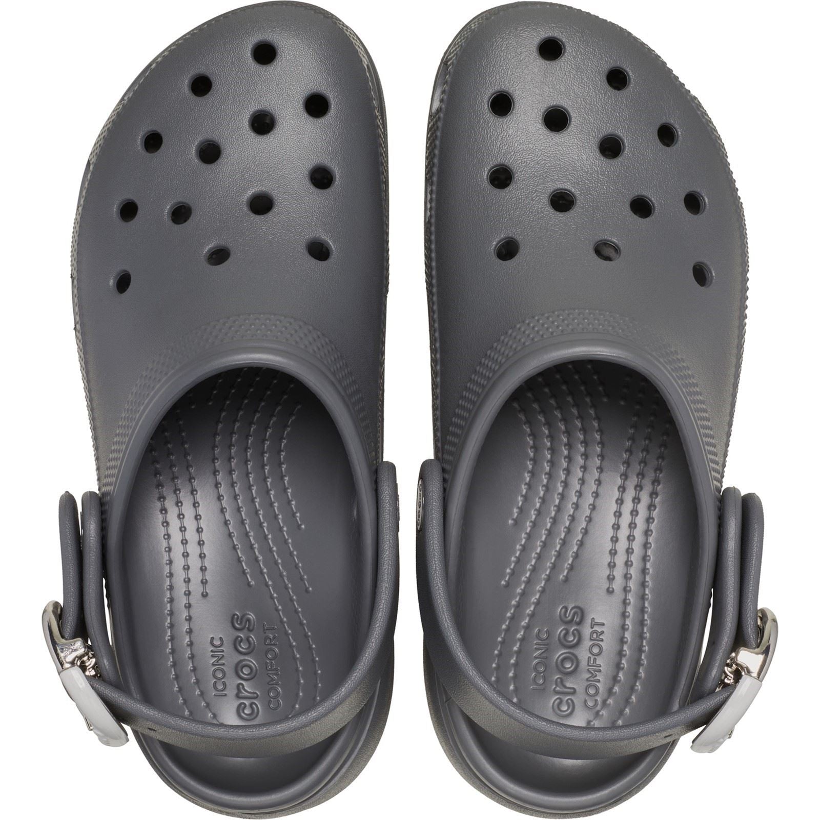 Crocs Classic Platform EVA Women's Carbon Clogs