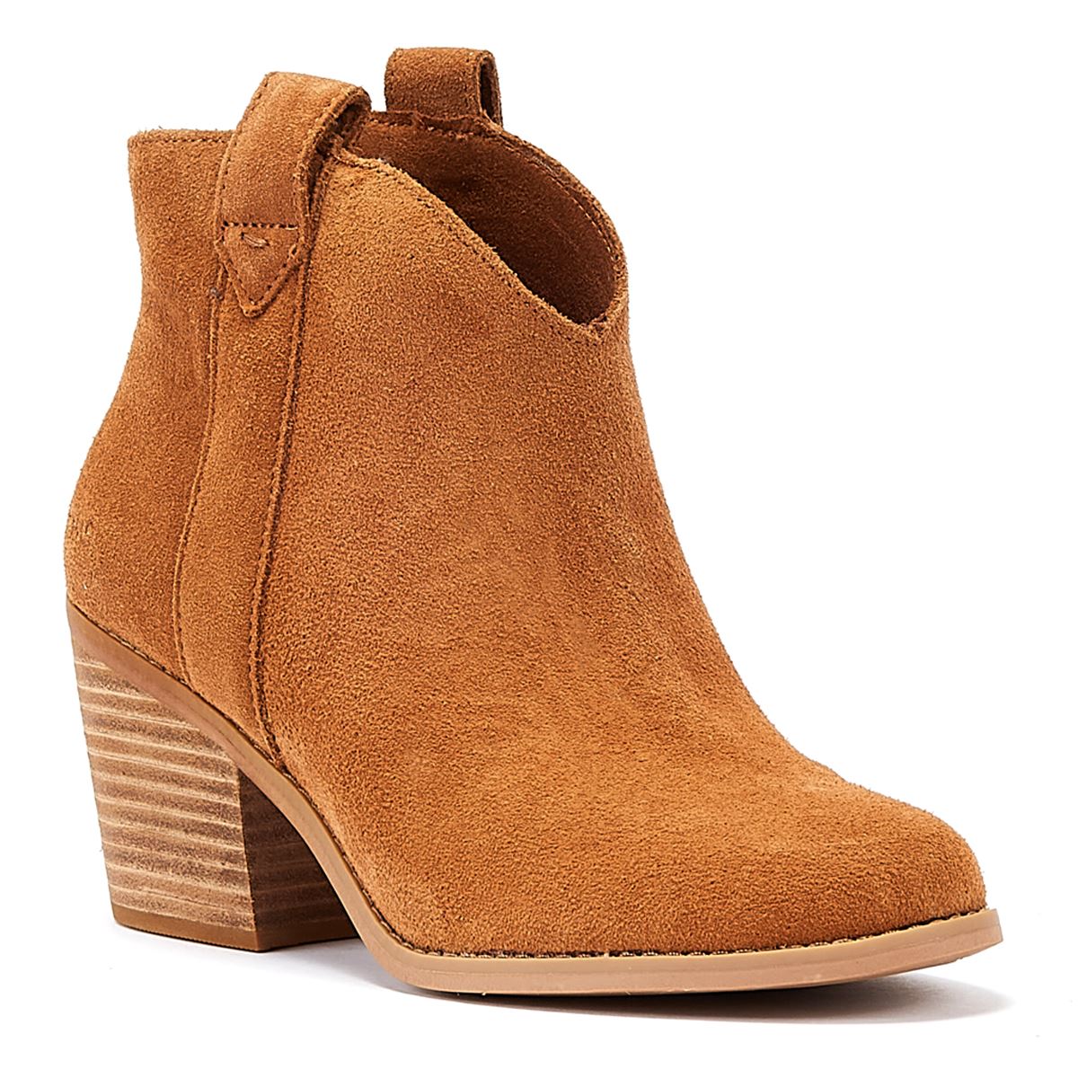 TOMS Constance Suede Women's Tan Boots