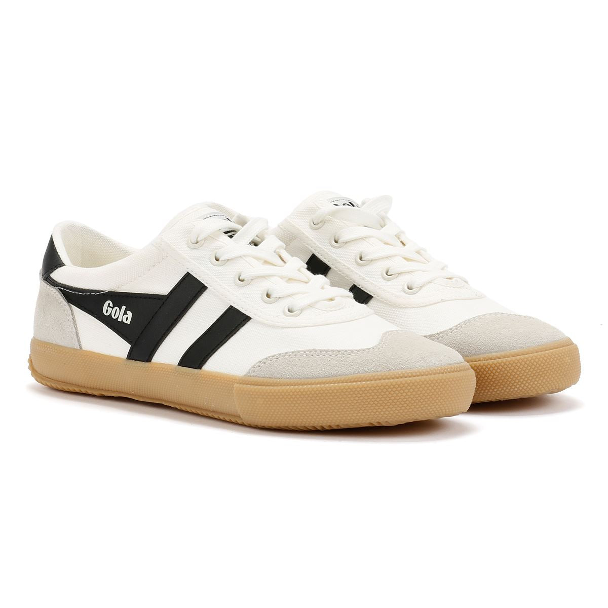 Gola Badminton Women's Off White/Black Trainers