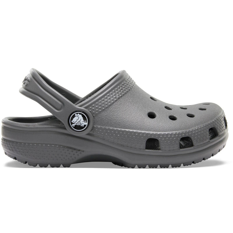 Crocs Kids' Classic Synthetic Slate Grey Clogs
