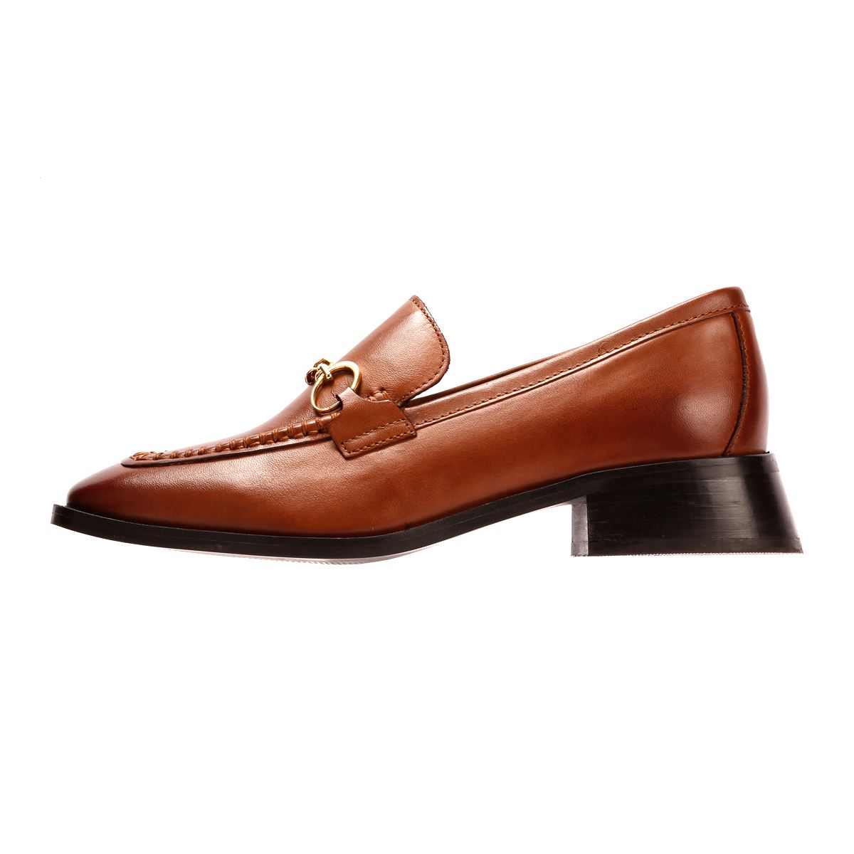 Osprey London The Islington Leather Women's Tan Loafers
