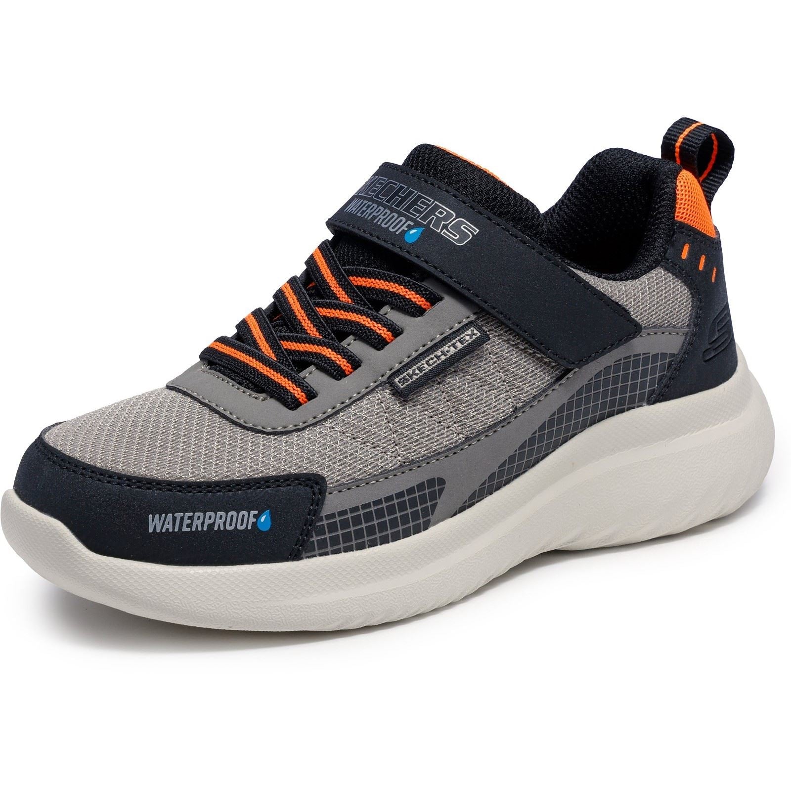 Skechers Bounder 2.0 Aqua Pace Boy's Brown/Taupe Trainers
