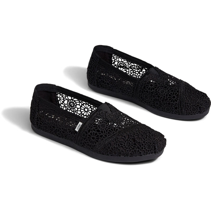 TOMS Alpargata Synthetic Women's Black Espadrilles