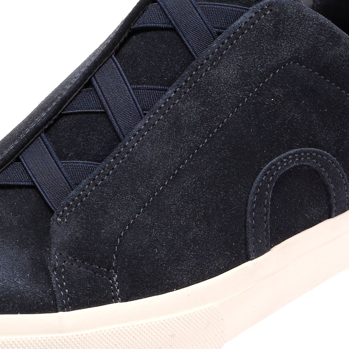 Osprey London The Vermont Suede Men's Navy Trainers