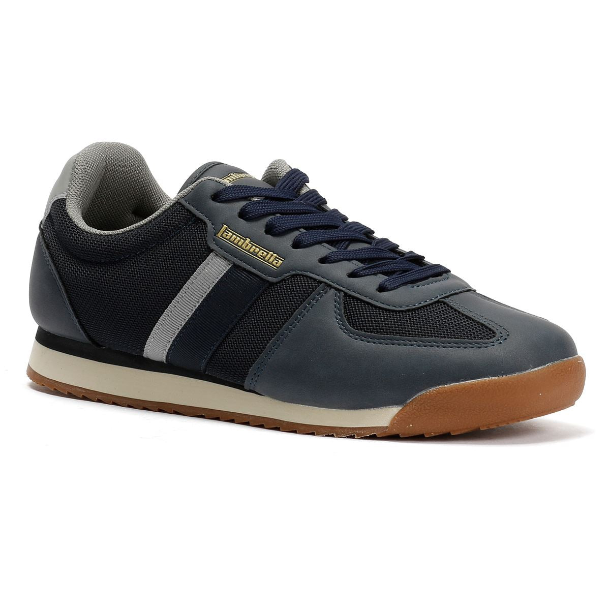 Lambretta Diego Men's Navy/Charcoal Trainers