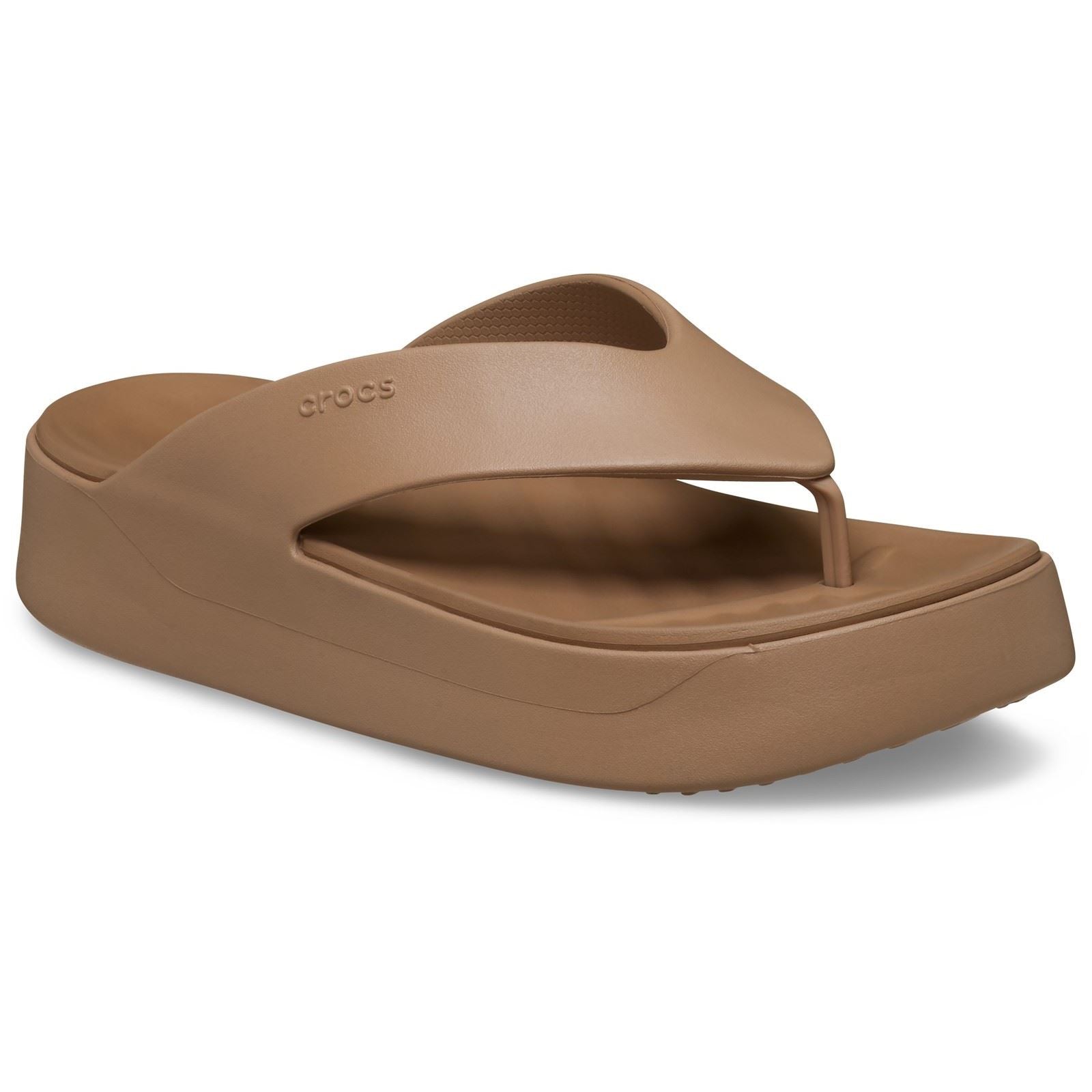 Crocs Getaway Platform EVA Women's Milk Chocolate Sandals