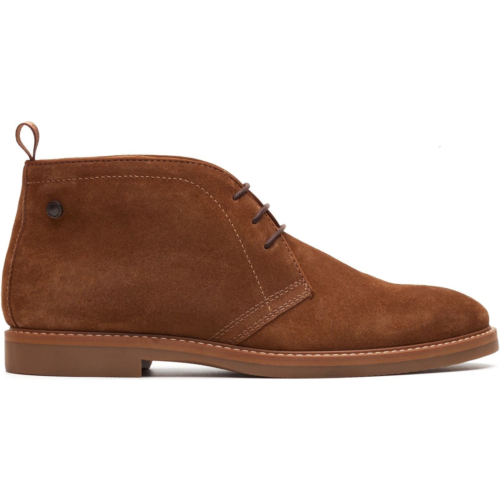 Base London Carlton Chukka Leather Men's Ginger Boots