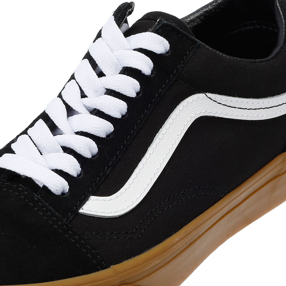Vans Knu Skool Black & White Gumsole Trainers
