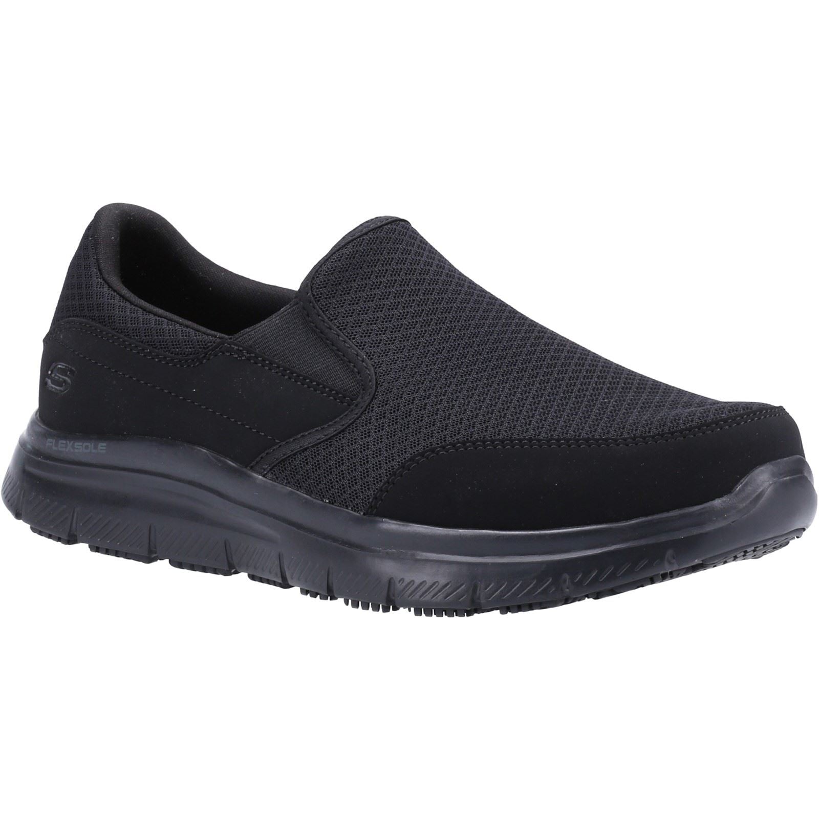 Skechers Workwear McAllen Wide Textile Men's Black Safety Trainers