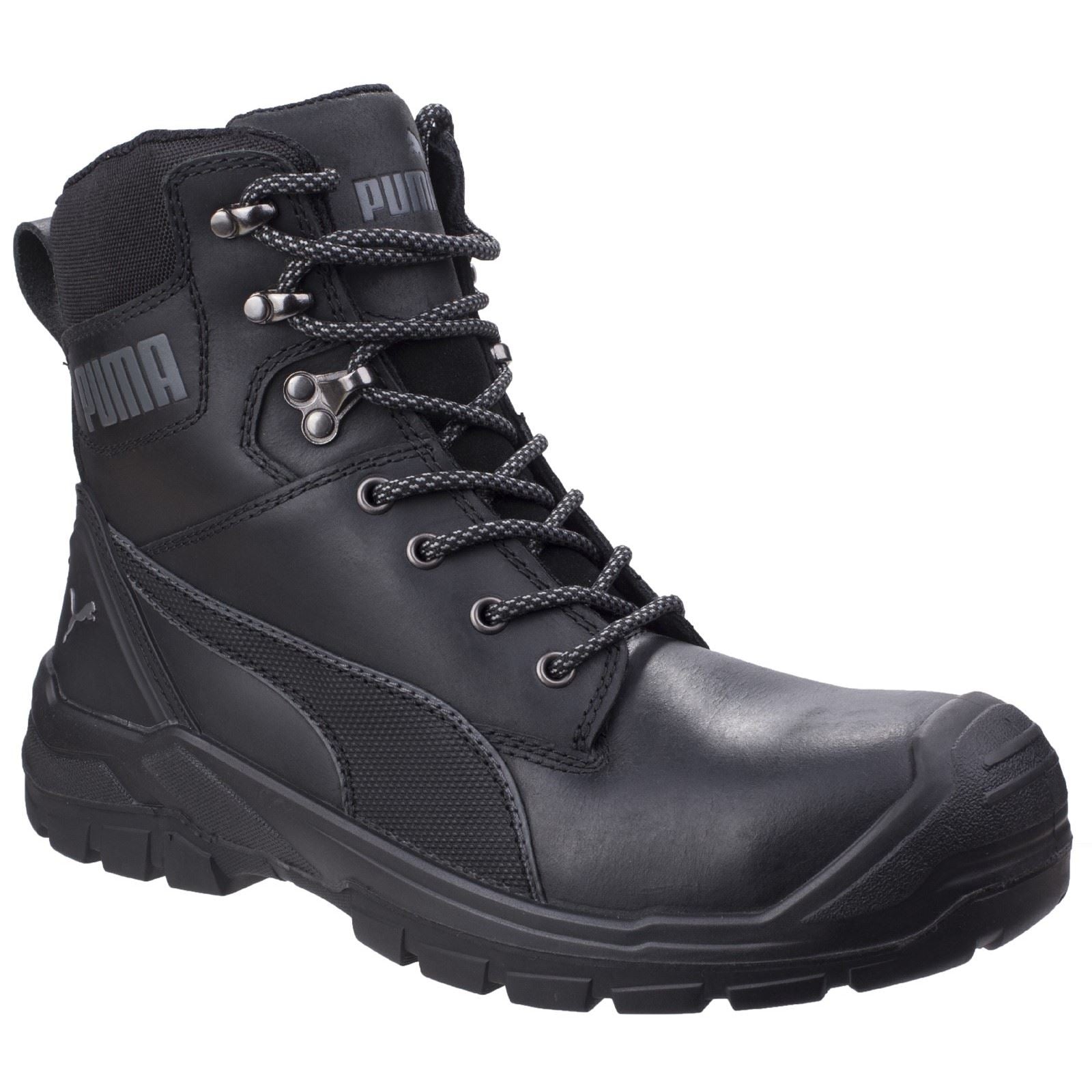 Puma Safety Conquest 630730 Leather Black Safety Boots