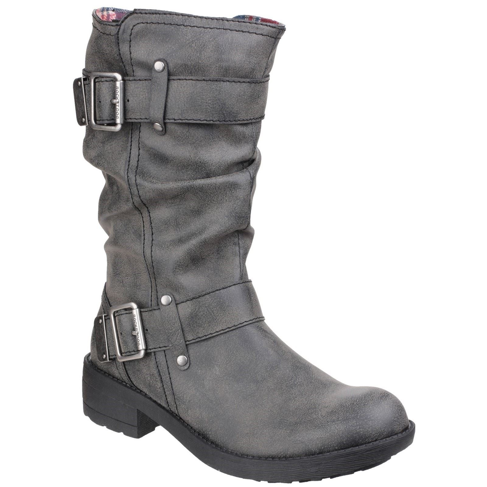 Rocket Dog Trumble Synthetic Women's Black Boots