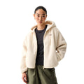 Hunter Bonelle Borg Jacket Women's White Fleece Jackets