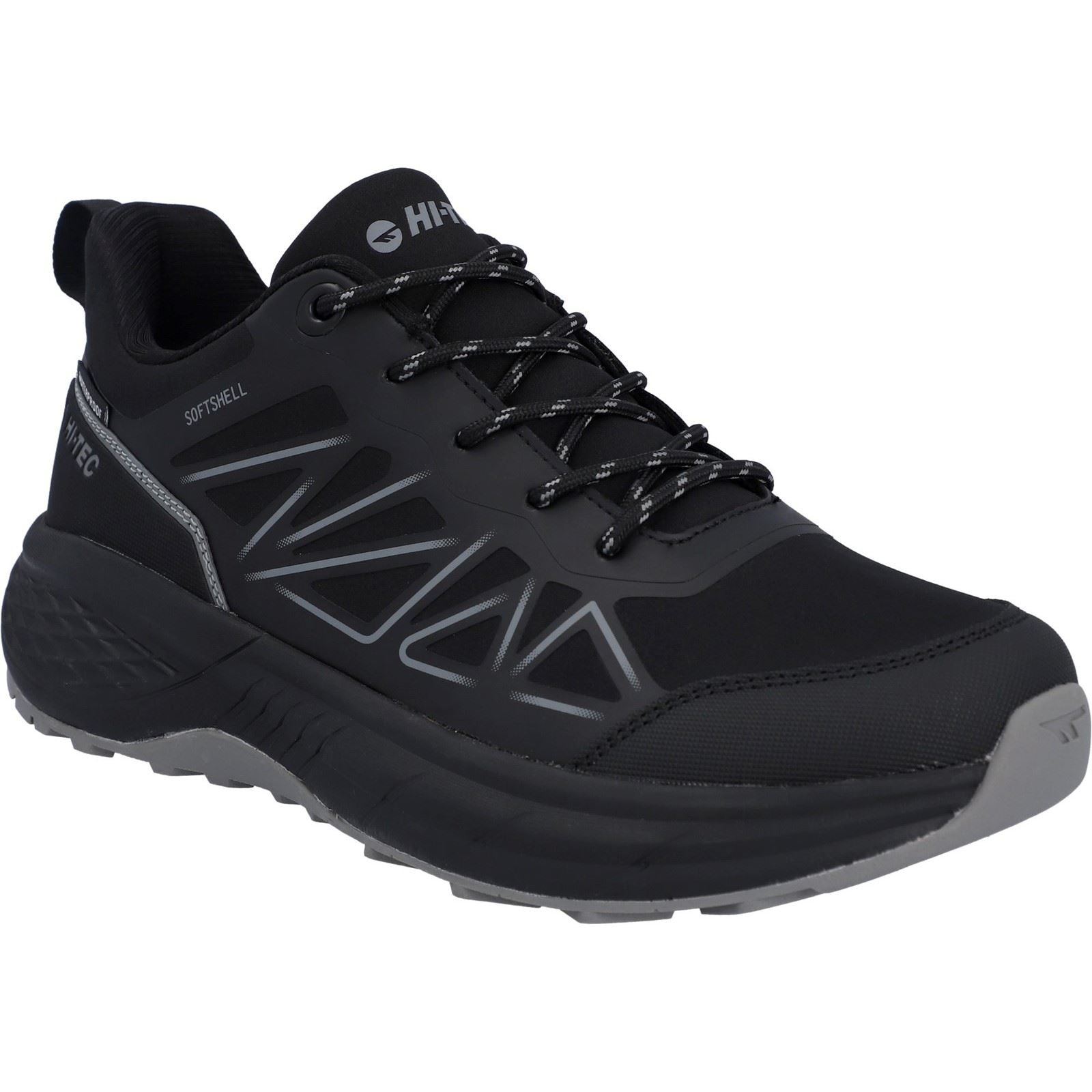Hi-Tec Litespeed Low Polyester Men's Black/Carbon Grey Hiking Shoes