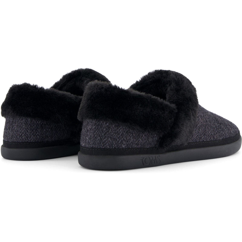 TOMS Oslo Synthetic Women's Black Slippers