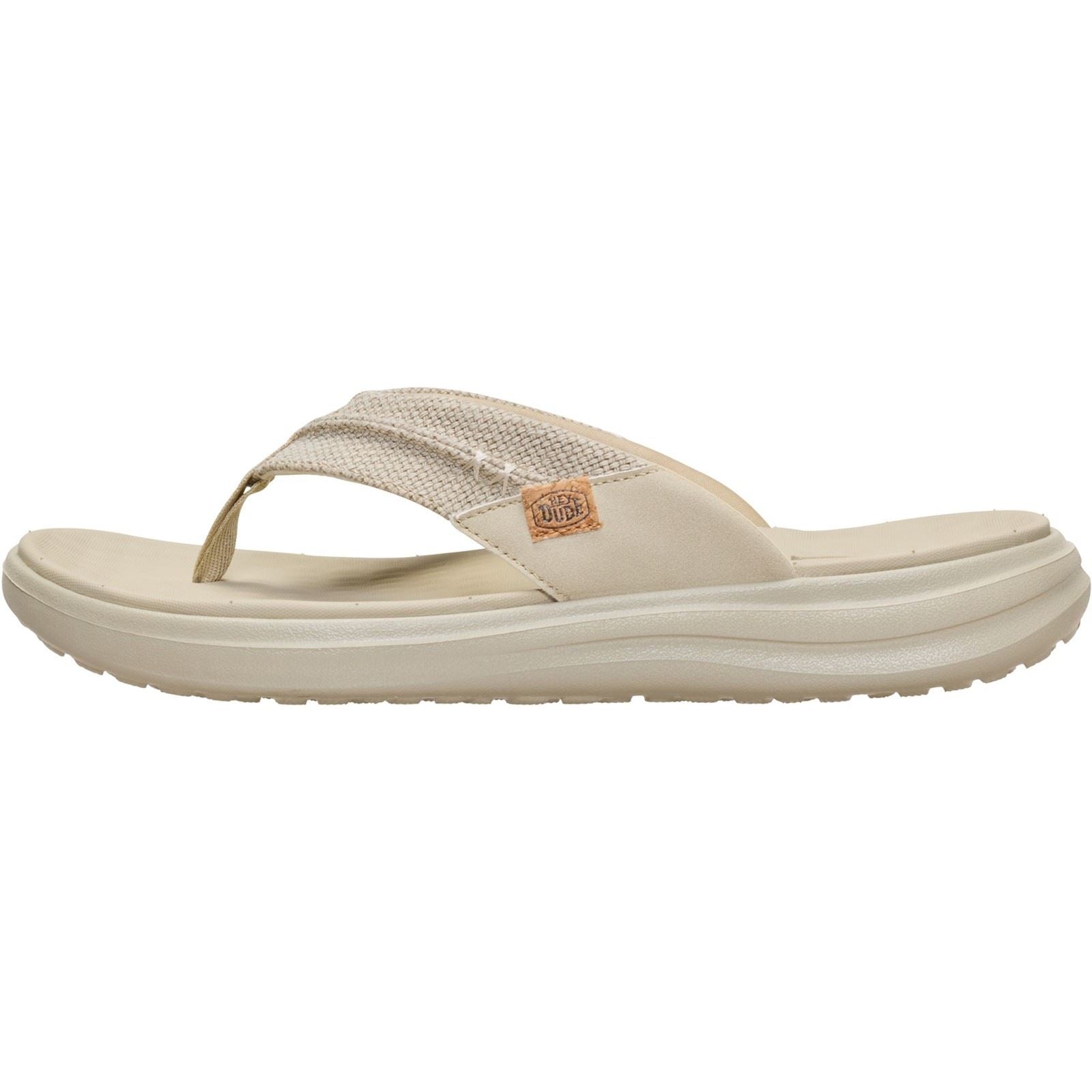 HEYDUDE Finn Polyester Men's Tan Sandals