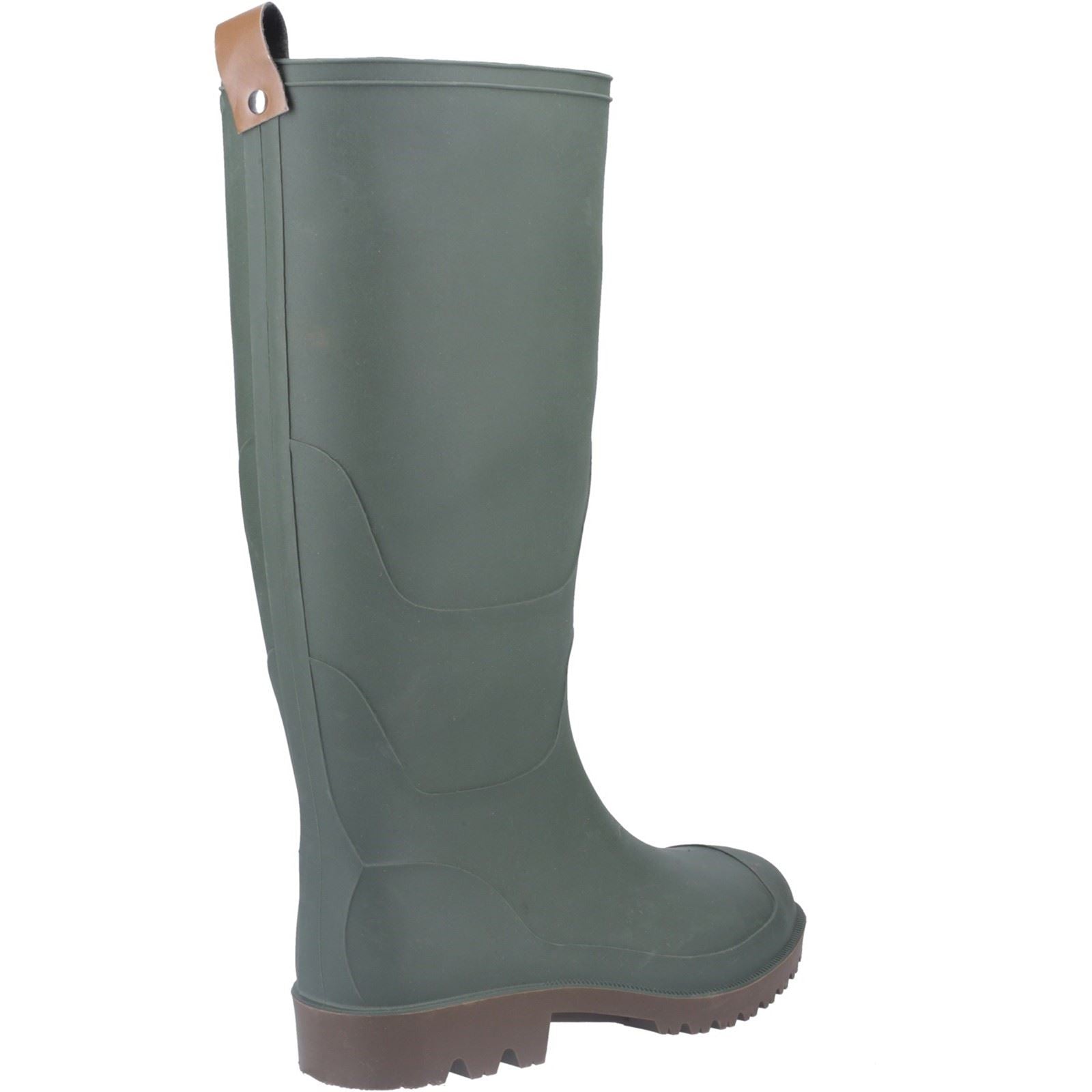 Cotswold Pendock Tall Synthetic Green Wellington Boots