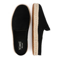 TOMS Santiago Suede Men's Black Mules