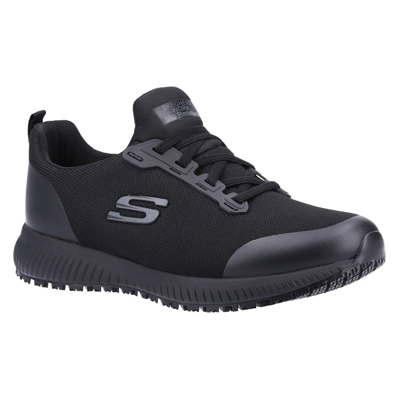 Skechers Workwear Squad Sr Wide Textile Women's Black Safety Trainers