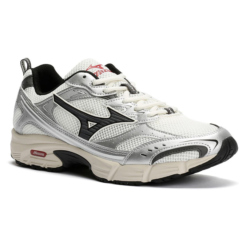 Mizuno MXR Sport Snow White/Magnet/Silver Trainers