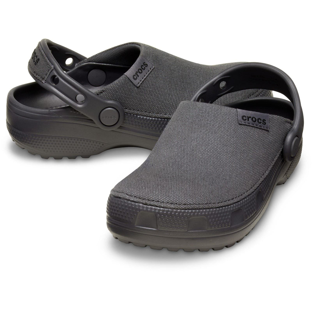 Crocs Classic Crafted Textile Blend Unisex Kid's Black Clogs