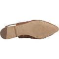 Hush Puppies Dalia Woven Leather Women's Tan Flats