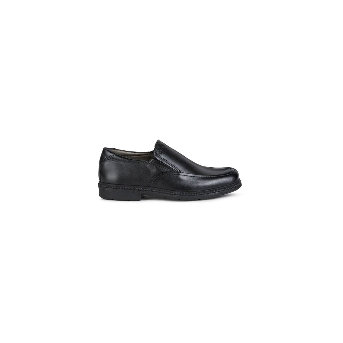 Geox Jr Federico Leather Boy's Black Loafers