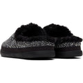 TOMS Sage Polyester Blend Women's Black Multi Cozy Sweater Knit Slippers