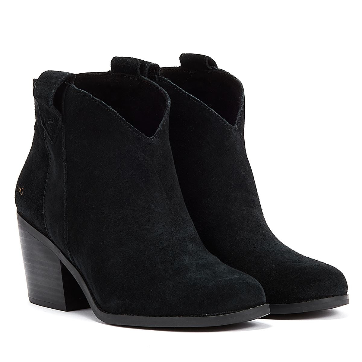 TOMS Constance Suede Women's Black Boots
