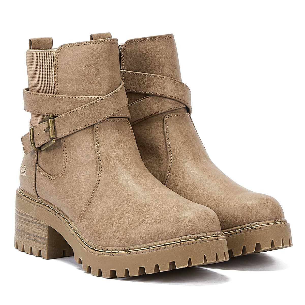 Blowfish Malibu Lifted Almond Women's Brown Boots