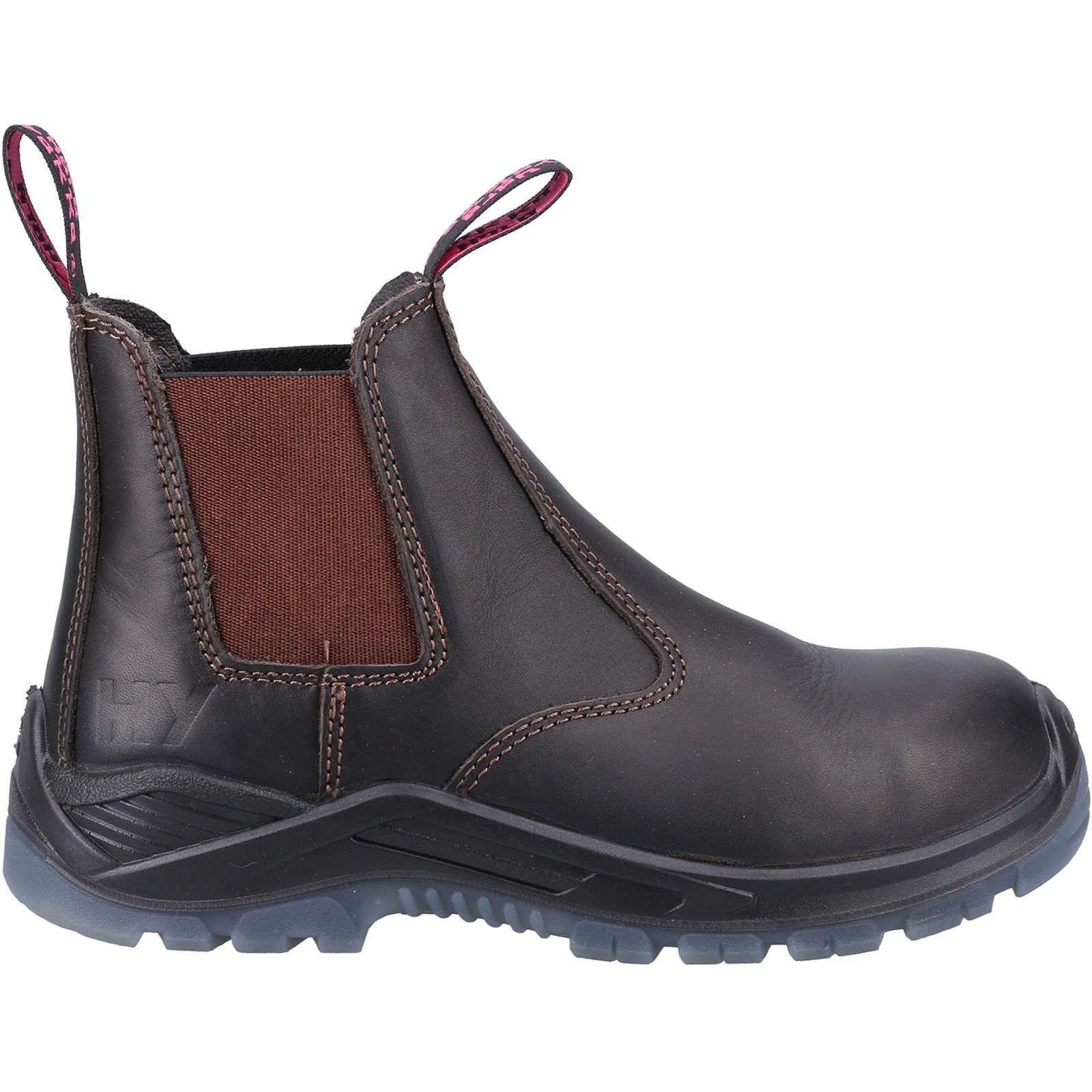 Hard Yakka Banjo Leather Women's Brown Safety Boots