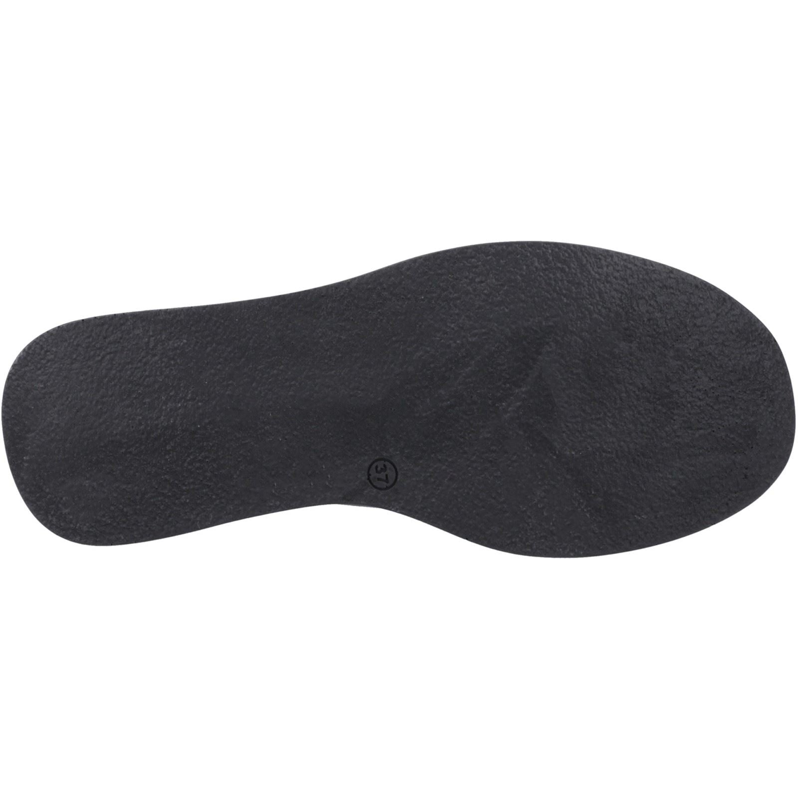 Hush Puppies Bex Wedge Nubuck Women's Black Wedges
