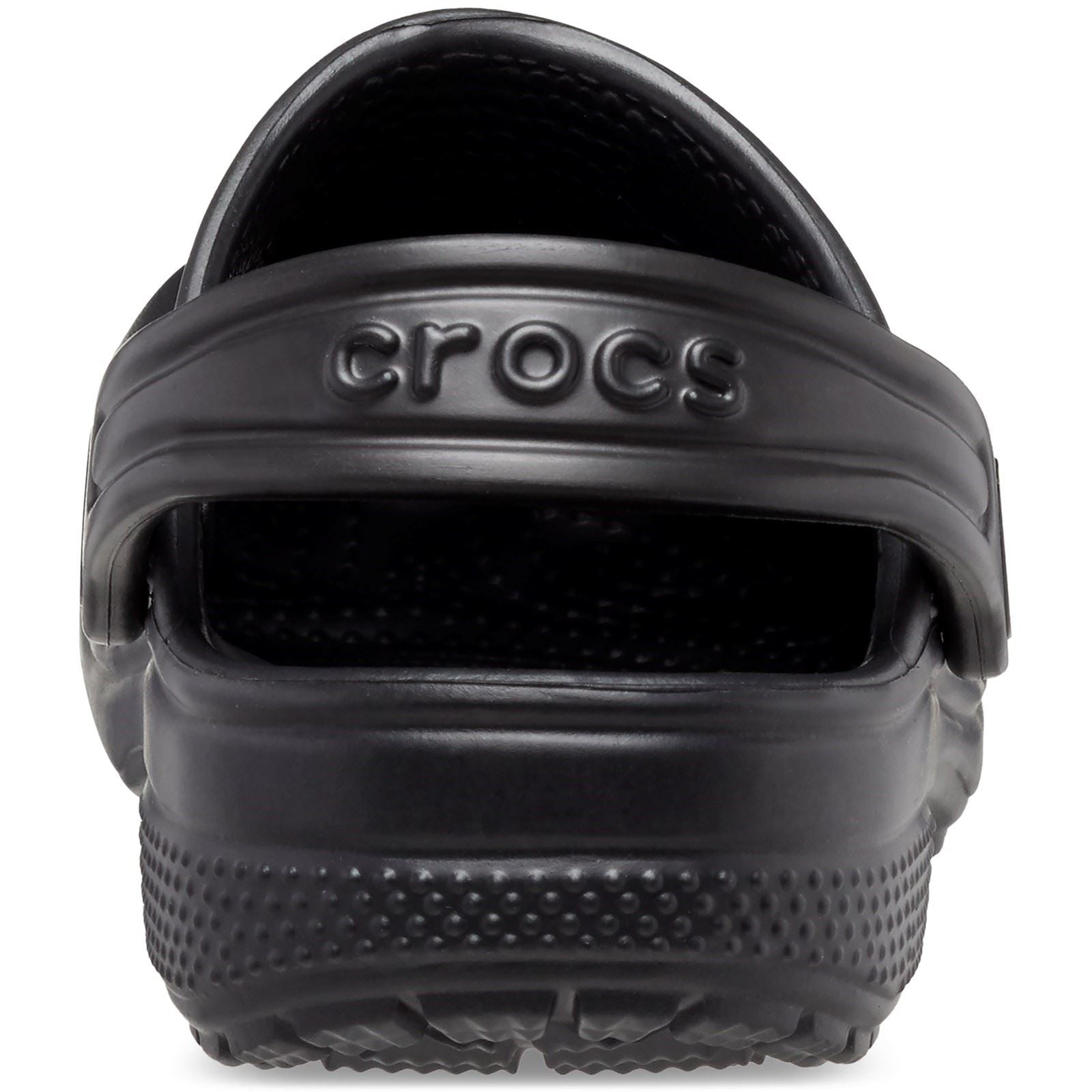 Crocs Toddler Classic Croslite Rubber Black Clogs