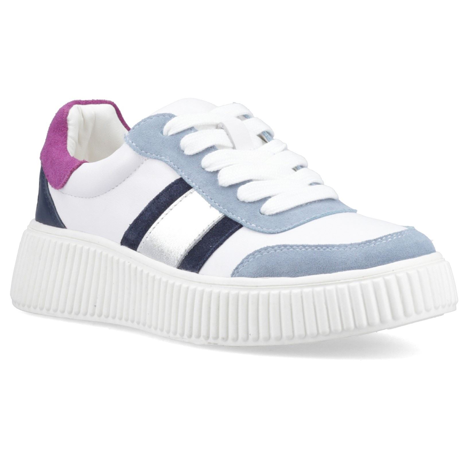 Hush Puppies Holly Suede Women's Silver Standard Trainers