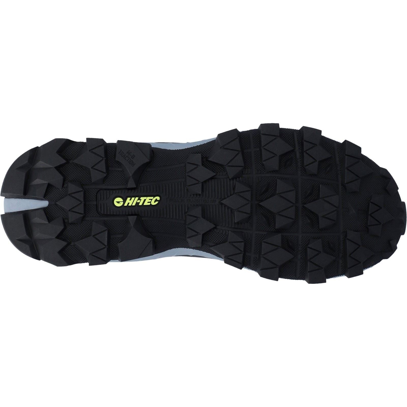Hi-Tec Infuse Mid Polyester Men's Black/Spellbound/Acid Lime Hiking Boots