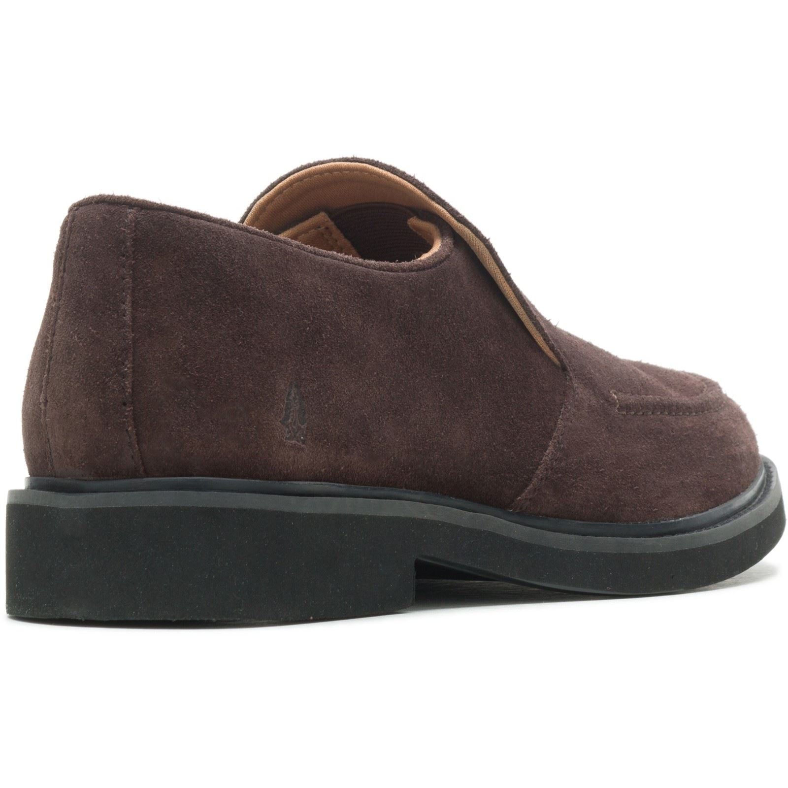 Hush Puppies Earl Slip On Suede Men's Brown Loafers